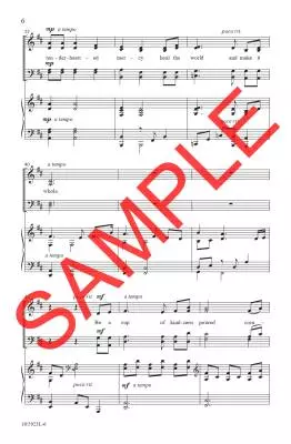 A Communion of Compassion - Johnson - Choral Octavo - SATB Accompanied
