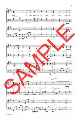 A Communion of Compassion - Johnson - Choral Octavo - SATB Accompanied