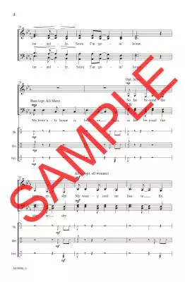 Soon I\'m Goin\' Home - Choplin - Choral Octavo - SATB Accompanied