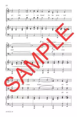 Welcome Home (A Gospel Hymn Medley) - McDonald - Choral Octavo - SATB Accompanied