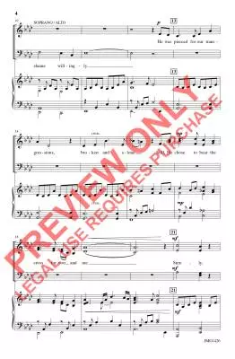 Song of Golgotha - Larson - Choral Octavo - SATB Accompanied