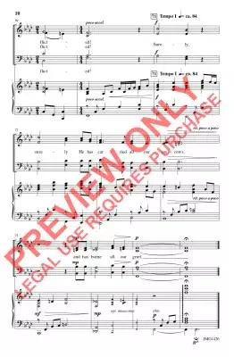 Song of Golgotha - Larson - Choral Octavo - SATB Accompanied