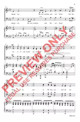 Song of Golgotha - Larson - Choral Octavo - SATB Accompanied