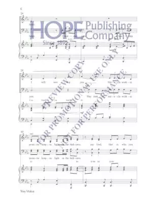 Way Maker - Okoro/Larson - Choral Octavo - SATB Accompanied