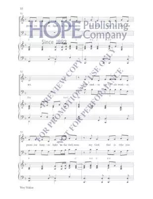 Way Maker - Okoro/Larson - Choral Octavo - SATB Accompanied