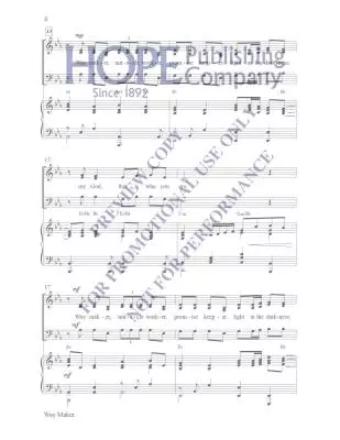 Way Maker - Okoro/Larson - Choral Octavo - SATB Accompanied