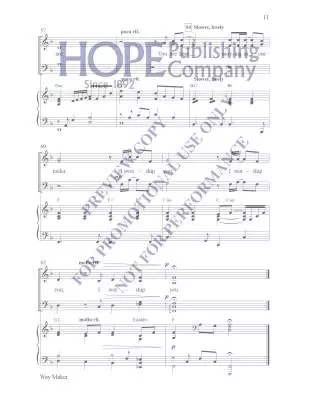Way Maker - Okoro/Larson - Choral Octavo - SATB Accompanied