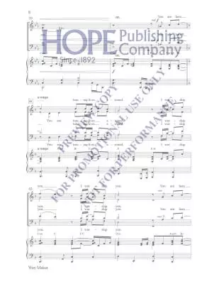 Way Maker - Okoro/Larson - Choral Octavo - SATB Accompanied