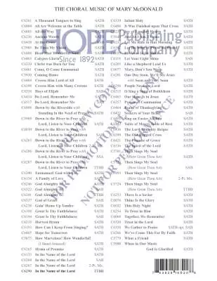 Trust in The Lord - McDonald - Choral Octavo - SATB Accompanied