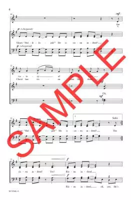 Risen Indeed! - Johnson - Choral Octavo - SATB A Cappella