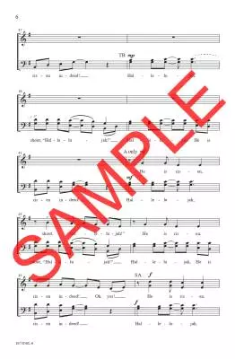 Risen Indeed! - Johnson - Choral Octavo - SATB A Cappella