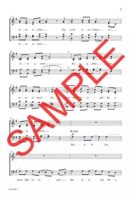 Risen Indeed! - Johnson - Choral Octavo - SATB A Cappella