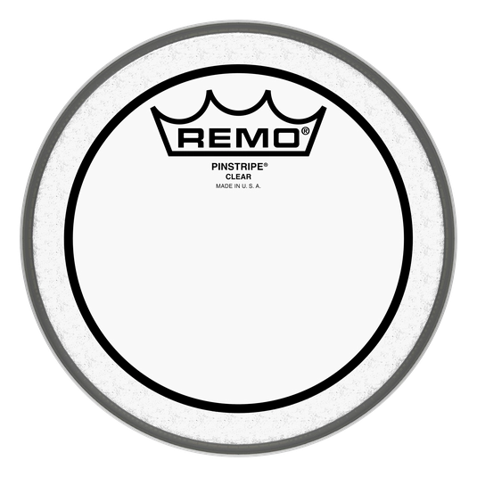 Pinstripe Clear Batter Drum Head - 6 Inch