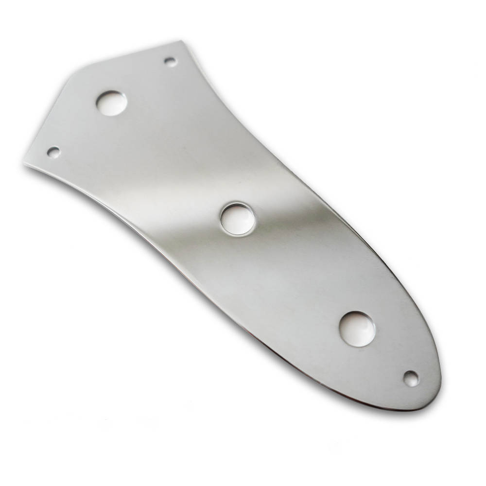 3 Hole Control Plate for Fender Jazz Bass - Chrome