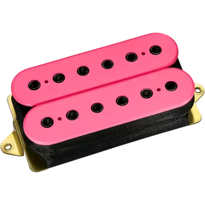 DiMarzio - Super Distortion F-Spaced Humbucker Pickup - Pink with Black Poles