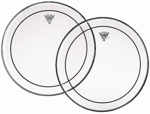 Remo - Pinstripe Clear Batter Head - 20 Inch