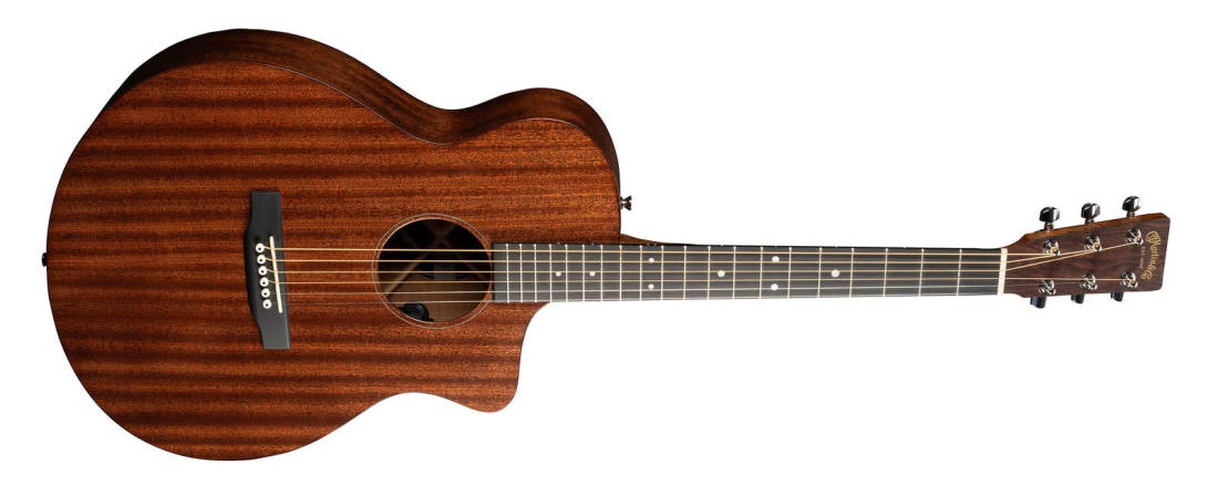 SC-10E Spruce/Sapele Acoustic/Electric Guitar with Gigbag