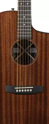 SC-10E Spruce/Sapele Acoustic/Electric Guitar with Gigbag