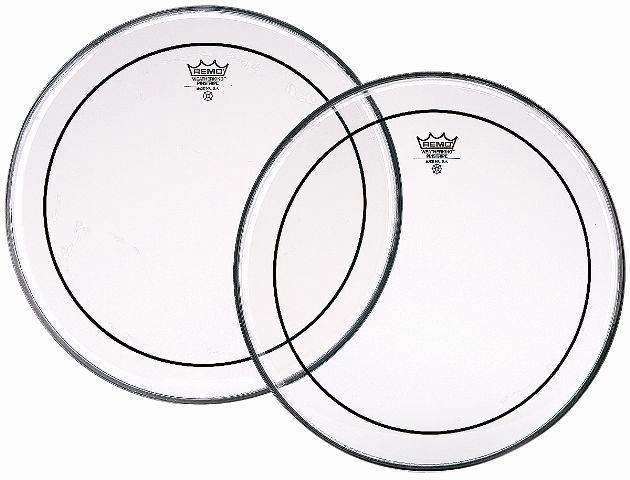 Pinstripe Clear Bass Drum Head - 18 Inch