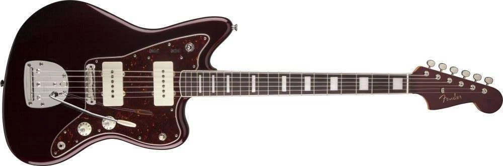 Troy Van Leeuwen Jazzmaster, Bound Rosewood Fingerboard - Oxblood