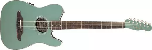 Fender Telecoustic Plus, Rosewood Fingerboard, Sherwood Green
