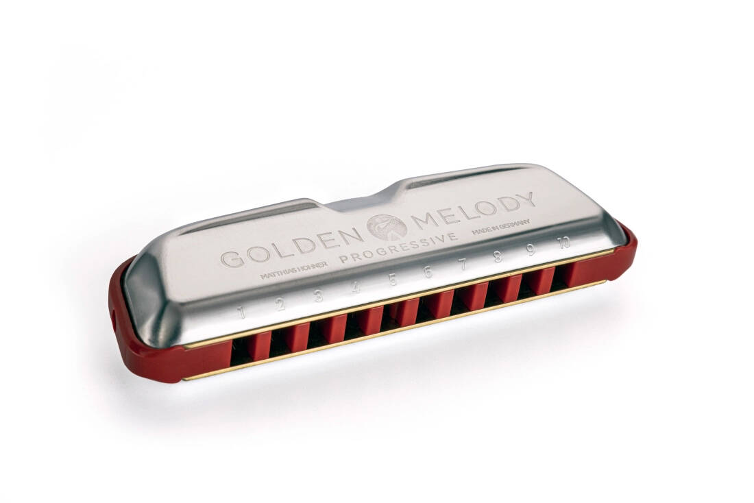 Golden Melody Progressive Harmonica - Key of G
