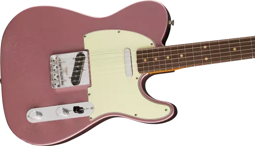 Vintera II Road Worn \'60s Telecaster, Rosewood Fingerboard - Burgundy Mist Metallic