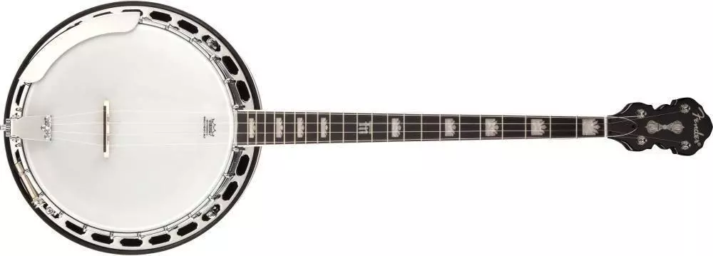 Fender Robert Schmidt Banjo, Plectrum, Rosewood Fingerboard, Walnut Stain