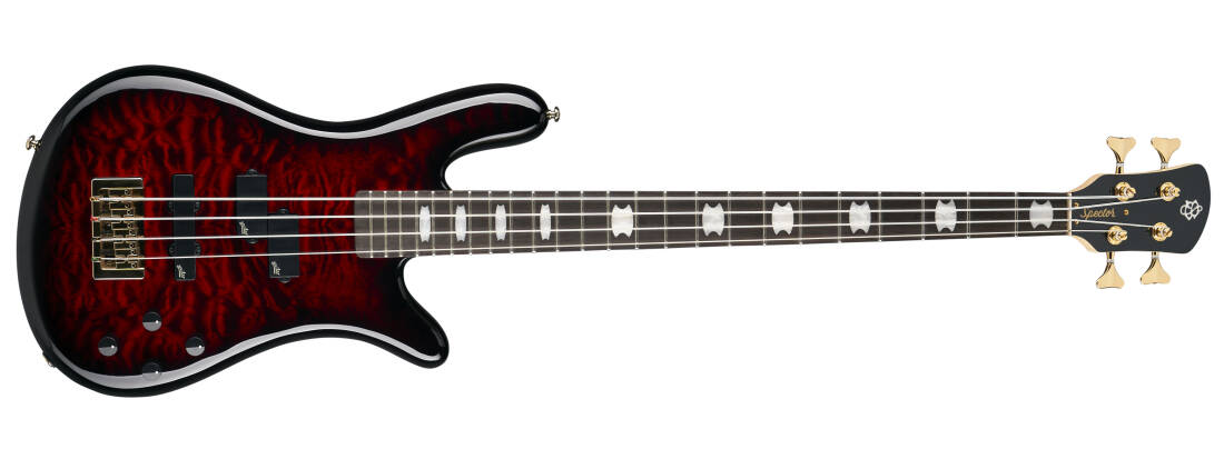 NS Icon Bolt-On Bass Guitar - Black Cherry Gloss
