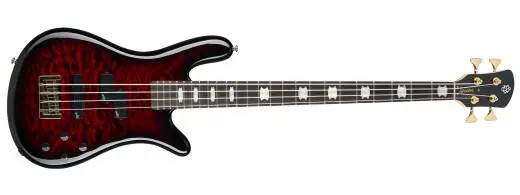 Spector Bass - NS Icon Bolt-On Bass Guitar - Black Cherry Gloss