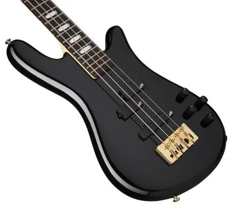 NS Icon Bolt-On Bass Guitar - Black Gloss