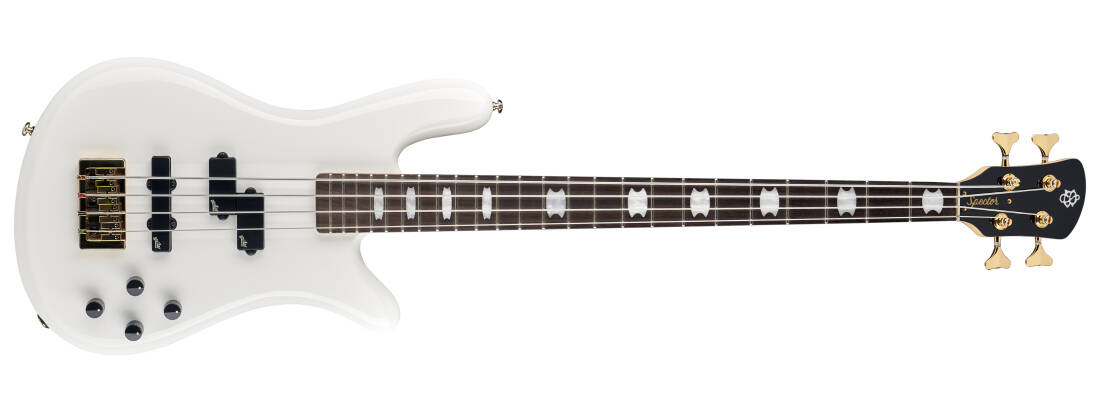 NS Icon Bolt-On Bass Guitar - White Gloss