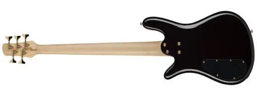 NS Icon Bolt-On 5-String Bass Guitar - Black Cherry Gloss