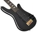 NS Icon Bolt-On 5-String Bass Guitar - Black Gloss