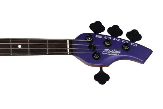 Bongo Bass Guitar - Firemist Purple Satin