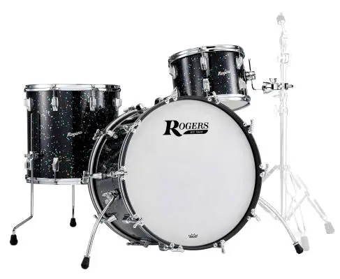 Rogers Drums - Cleveland Mardi Gras 3-Piece Shell Pack (22,13,16) - Lacquer