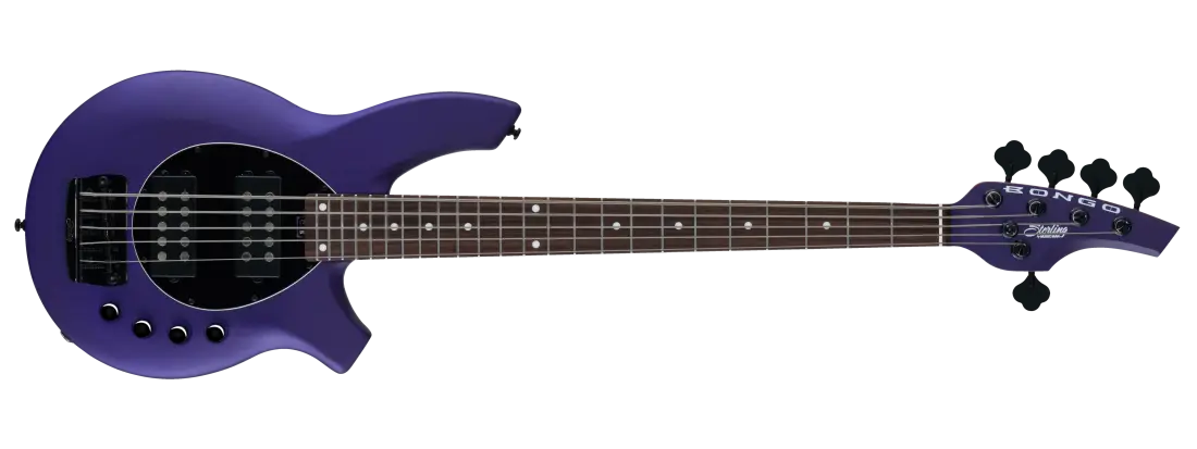 Bongo 5 Bass Guitar - Firemist Purple Satin