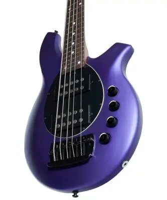 Bongo 5 Bass Guitar - Firemist Purple Satin