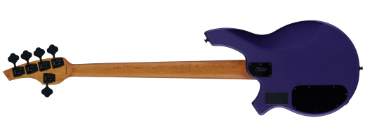 Sterling By Music Man Bongo 5 Bass Guitar - Firemist Purple Satin