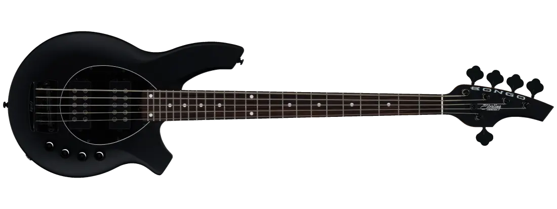 Bongo 5 Bass Guitar - Stealth Black