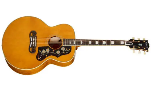 Epiphone - 1957 SJ-200 Reissue Acoustic/Electric Guitar with Hardshell Case - Antique Natural