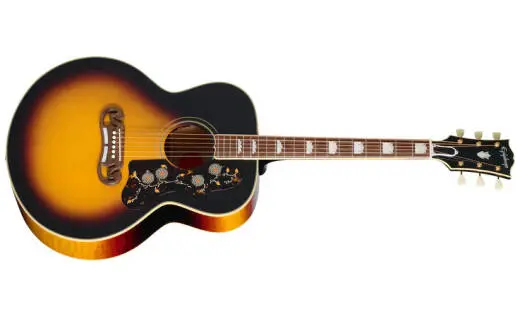 Epiphone - 1957 SJ-200 Reissue Acoustic/Electric Guitar with Hardshell Case - Vintage Sunburst