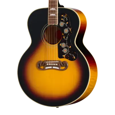 1957 SJ-200 Reissue Acoustic/Electric Guitar with Hardshell Case - Vintage Sunburst