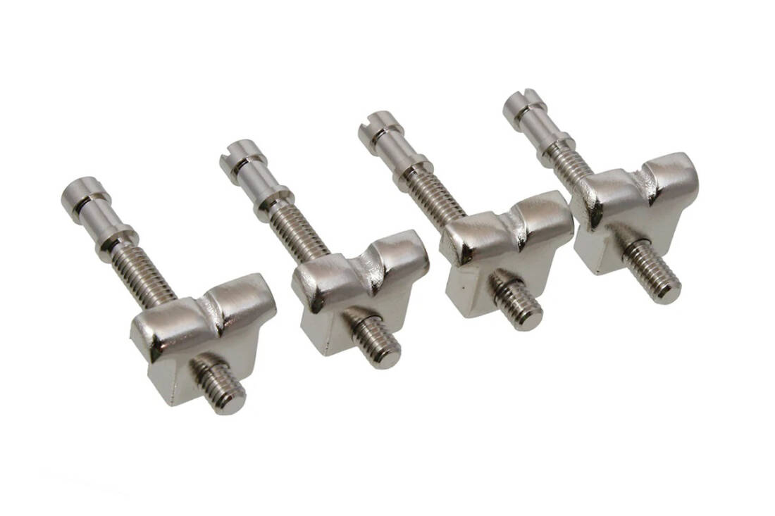 Bass Bridge Saddle Set for Gibson Bass Tunematic - Nickel