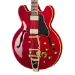 Back to the Future ES-345 Electric Guitar with Hardshell Case - Cherry Red