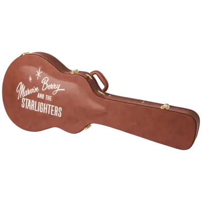 Back to the Future ES-345 Electric Guitar with Hardshell Case - Cherry Red