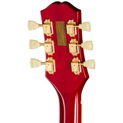 Back to the Future ES-345 Electric Guitar with Hardshell Case - Cherry Red