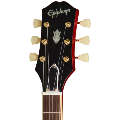 Back to the Future ES-345 Electric Guitar with Hardshell Case - Cherry Red