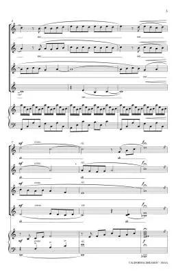 California Dreamin\' - Phillips/Huff - Choral Octavo - SSAA Accompanied