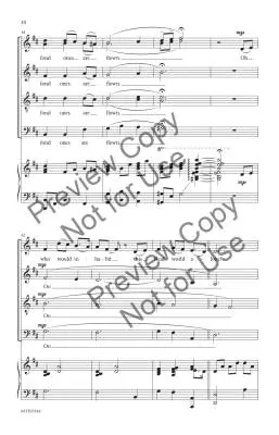 The Last Rose of Summer - Smith - Choral Octavo - SATB Accompanied